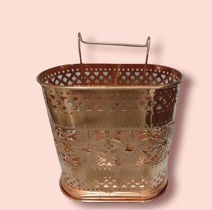 Hot Selling Decorative Metal Floral Design Wall-Mounted Cutlery Holder in Best Price From India - Product Image 5