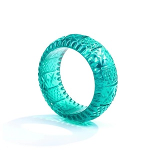 Brazalete de Resina Irregular de Moda, Brazalete de Resina de Buena Calidad, Nuevos Estilos, Brazalete de Resina, Joyería para Mujer Disponible - Product Image 4