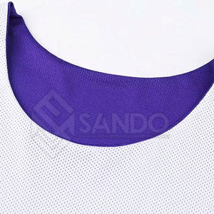 El último diseño Ropa deportiva Uniformes de baloncesto Impresión personalizada Uniforme de baloncesto de color sólido - Product Image 2