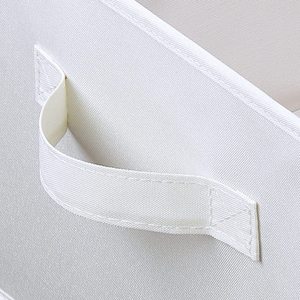 Linen Fabric Foldable <b>Storage</b> Boxes Organizer Containers <b>Baskets</b> Cube With Cover for Home Bedroom Closet Office Nursery OEM - Product Image 5