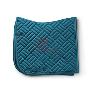 Tapis de selle de cheval anglais rembourré construction respirante durable conception de confort léger faite pour les cavaliers équestres - Product Image 1