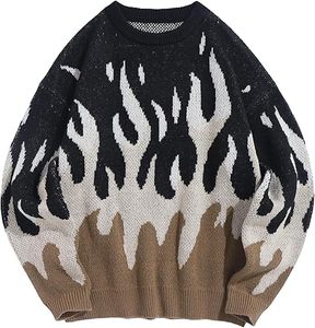 เสื้อสเวตเชิ้ตแฟชั่นผู้ชายสีสันตัดกันสไตล์ยุโรปและอเมริกาสำหรับฤดูใบไม้ร่วงและฤดูหนาว  แบบมีฮู้ด  นำเข้าจากต่างประเทศ - Product Image 6