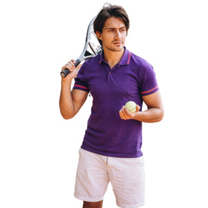 2024 hommes Tennis Polo t-shirts personnalisé brodé Logo nouvel été formation vêtements de sport personnalisable vêtements d'été - Product Image 3