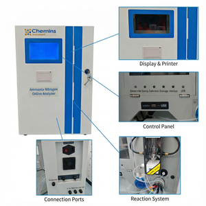 เครื่องวิเคราะห์แอมโมเนียไนโตรเจนออนไลน์ NH3-N ระบบตรวจสอบด้วยสเปกโตรโฟโตเมตรีแบบกรดซาลิไซลิก ระบบตรวจสอบตามมาตรฐาน EPA ระยะเวลา 1 ปี - Product Image 4