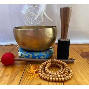 Cuencos Cantores de Acero Inoxidable Pulido de Diseño, Larga Duración, Hechos a Mano en Tibet, para Meditación, Yoga, Sanación con Sonido, Sonido Sostenido - Product Image 1