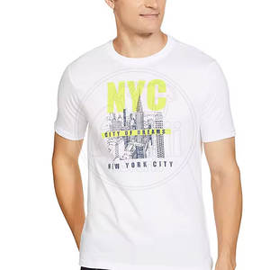 Uso al aire libre Superventas Serigrafía Camisetas 100% Algodón Tejido Transpirable Ecológico Casual Hombres Precio bajo - Product Image 4