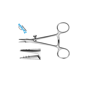 Pince de saisie de tendon en acier inoxydable de haute qualité 13cm / 5 "Fabricant et exportateur d'instruments chirurgicaux - Product Image 4