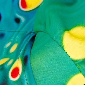 Hoodie sans manches unisexe en polaire imprimé par transfert thermique, personnalisé, antibactérien, doux, léger, en polyester, pour le sport et l'entraînement, OEM - Product Image 5