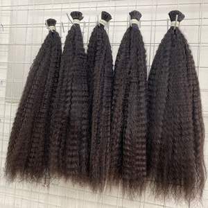 Extensiones de Cabello Humano Remy con Punta Plana en U de Queratina Alineada Personalizada, Pre-Adheridas, Estilo Ondulado Vietnamita, Doble Trama a Máquina - Product Image 6