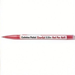 Gelmine Pentel EnerGel 0.35mm Red <b>Pen</b> Refill - Product Image 3