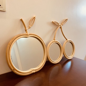 หวายกลมขนาดเล็กสำหรับตกแต่งผนังเฟอร์นิเจอร์ห้องนั่งเล่นดีไซน์แบบดั้งเดิมทนทาน - Product Image 4