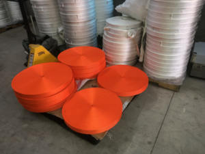 Correa de poliéster tejida de alta resistencia de 5 cm y 3 toneladas, color blanco, especializada en correas de poliéster tejidas en Vietnam, precio al por mayor, alta calidad. - Product Image 6