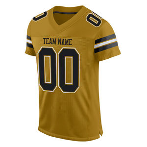 Maillot de football américain sur mesure 100% maillot de football américain en polyester avec nom et numéro de l'équipe - Product Image 1