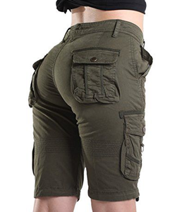 Nueva Llegada, Shorts Cargo de Algodón para Mujer, Hechos a Medida, OEM, Ecológicos, de Secado Rápido, Transpirables, Cintura Alta, Colores y Logotipo Personalizables - Product Image 4