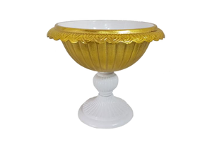 Bol à salade et à fruits en aluminium gaufré fait à la main couleur personnalisable cuisine de table allant au lave-vaisselle caractéristique jetable - Product Image 6