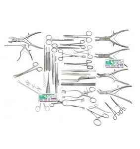 Juego completo de instrumentos quirúrgicos de laminectomía de 91 Piezas Manual de acero inoxidable - Product Image 1