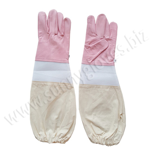 แพะหนังราคาโรงงานผึ้งรักษาถุงมือป้องกัน - Product Image 2