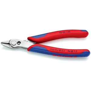 Alicates de corte lateral electrónicos KNIPEX Super-Knips INOX de 140 mm, pulidos sin facetas - Product Image 5