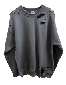 Sweatshirts surdimensionnés à col ras du cou pour hommes, sweatshirt personnalisés et délavés à l'acide, vente en gros au Pakistan, haute qualité pour hommes - Product Image 1