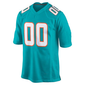 Maillots de football américain personnalisés de haute qualité 100% polyester, uniformes d'équipe OEM pour adultes, ensembles brodés, tailles XL - Product Image 3