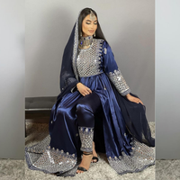 Robe traditionnelle afghane tribale ethnique vintage de qualité supérieure, Banjara, tribale, afghane, pakistanaise, Kutchi, 2026, robes décontractées pour femmes