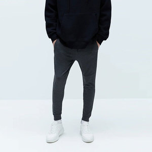 Ropa de calle de invierno personalizada a la moda, chándal cortavientos para hombre, conjunto de ropa deportiva con cremallera, Chaqueta de algodón 100% transpirable suave, Pantalones - Product Image 2