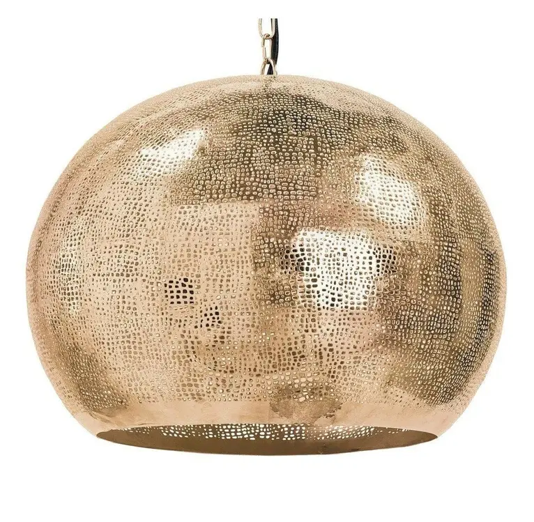 Новый дизайн ручной работы купольный светильник из металлического листа подвесные светильники из ротанга подвесные светильники декоративные подвесные светильники