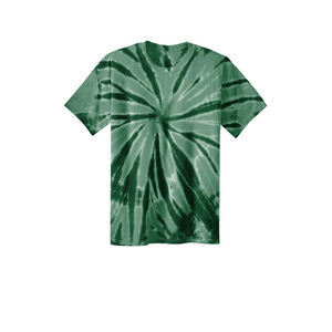 T-shirt en coton tie-dye personnalisé |   Fabricant de vêtements de mode streetwear unisexe à motif en spirale artisanal en gros - Product Image 3