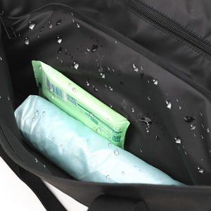 Sac de sport, de fitness et de yoga en velours côtelé, sac de voyage, sac de sport, petit sac de sport avec compartiment à chaussures - Product Image 3