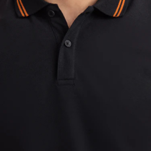 100% tricoté coton nouveau Style 2025 haut tendance hommes polos conception solide imprimé coton tricot grande taille hommes Polo - Product Image 3