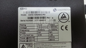 5871) [Sử dụng] servotronix CDHD-1D52AEC2-RO - Product Image 5