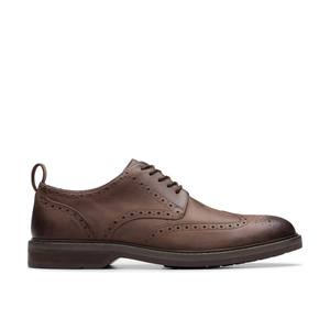 Chaussures décontractées en cuir marron Aldwin Limit pour homme, best-seller, prêtes à être expédiées - Product Image 1