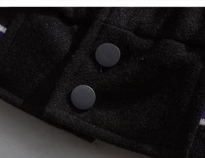 Haute qualité Vintage recadrée femmes Varsity veste respirant toile coton brodé coupe-vent peau de vache court pour l'automne - Product Image 4