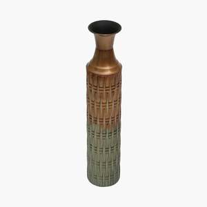 Home Shine Vase à fleurs en métal artisanal plaqué or de haute finition Design de base à la mode Vase à fleurs de vente chaude - Product Image 5