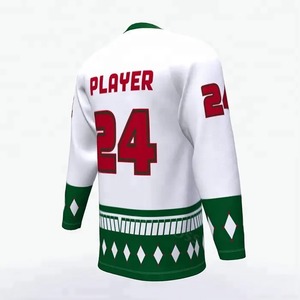 Unisex Sportswear Ice Hockey Uniform Custom Team Breathable Lightweight Waterproof Anti-Bacterial Quick Dry Polyester High - Product Image 5