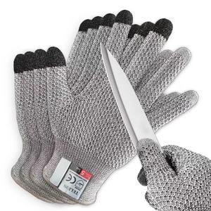Guantes de punto de algodón de seguridad al por mayor | Guantes de mano de trabajo grises duraderos | Guantes de algodón natural 2025 Suministro de fábrica - Product Image 2