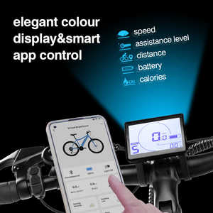 27M202 Fast Smart E-Bike City Motor central Rango máximo hasta 150km Doble llanta 13ah Batería Motor de cubo delantero y trasero Modelo rápido - Product Image 6