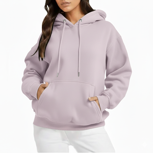 Sudaderas con Capucha de Manga Larga para Mujer, Alta Calidad, con Cordón Ajustable, Estilo Casual, Hip Hop, Streetwear, Precio al por Mayor, 2026 - Product Image 1