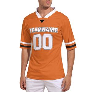 Camiseta de Fútbol Americano Sublimada Profesional de Manga Corta - Ropa Deportiva con Diseño Personalizado Estampado de Alta Calidad BY BS 2026 - Product Image 2