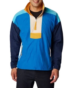 Chaqueta cortavientos de alta calidad, ropa de calle para hombre, chaqueta con cremallera personalizada de nailon a prueba de viento para hombre - Product Image 1