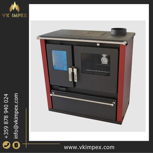 Cheminées modernes à combustible solide efficaces de 7,7 kW de Bulgarie 100 à 120 M3 Capacité de chauffage au bois pour usage intérieur - Product Image 4