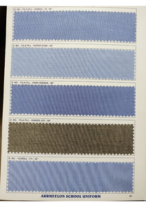 Robe tissée pour filles de durabilité durable de qualité supérieure chemise en tissu denim confortable uniforme teint uni pour toutes les industries pour garçons - Product Image 4