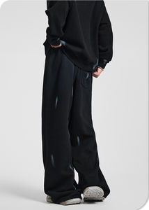 Sweat à capuche surdimensionné pour hommes, taille plus, en molleton de coton, pull lourd pour l'hiver, fournisseur de logo personnalisé au Pakistan - Product Image 2