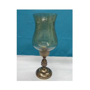 Soporte de pilar de vela hecho a mano, soporte de huracanes de vidrio transparente para decoración de iluminación de mesa de Navidad y boda - Product Image 2