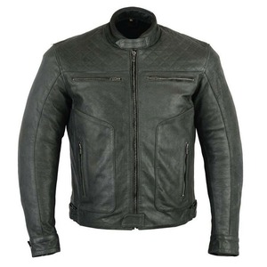 HIgh Quality Black Leather Quality Motorcycle <b>Jacket</b> Biker Motorcycle <b>Racer</b> <b>Jacket</b> Real Genuine Leather Racing <b>Jackets</b> For Men - Product Image 1