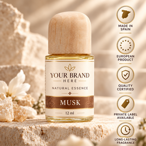 Essenza di Fragranza al Muschio OEM 12ml |   Bruciatori di aromi e umidificatori |   Produttore di Marchi Privati Spagna - Product Image 1