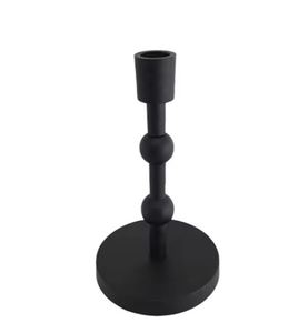 Soporte de vela de diseño personalizado hecho a mano, metal de hierro con revestimiento de color negro, forma de corazón, superventas para decoración Diwali - Product Image 2