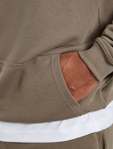 Sweats à capuche personnalisés coupe classique, respirants, 100 % coton molletonné, séchage rapide, écologiques, tissage crocheté ajustable, nouvelle collection - Product Image 6