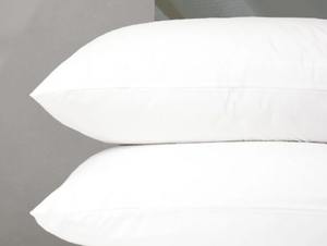 Oreiller en fibre de polyester de confort antibactérien hypoallergénique fabriqué en Malaisie, doux pour la peau et lavable en machine pour les chambres à coucher - Product Image 6