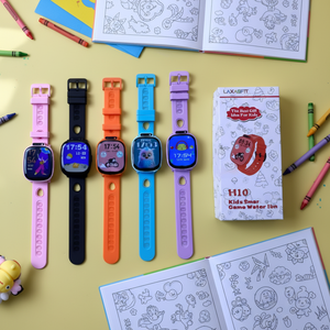 Reloj Inteligente para Niños LAXASFIT H10, Pantalla TFT Cuadrada de 1.9 Pulgadas, Cámara Bluetooth, Monitor de Sueño, Resistente al Agua - Product Image 3